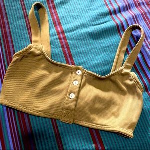 Green Free People Bralette